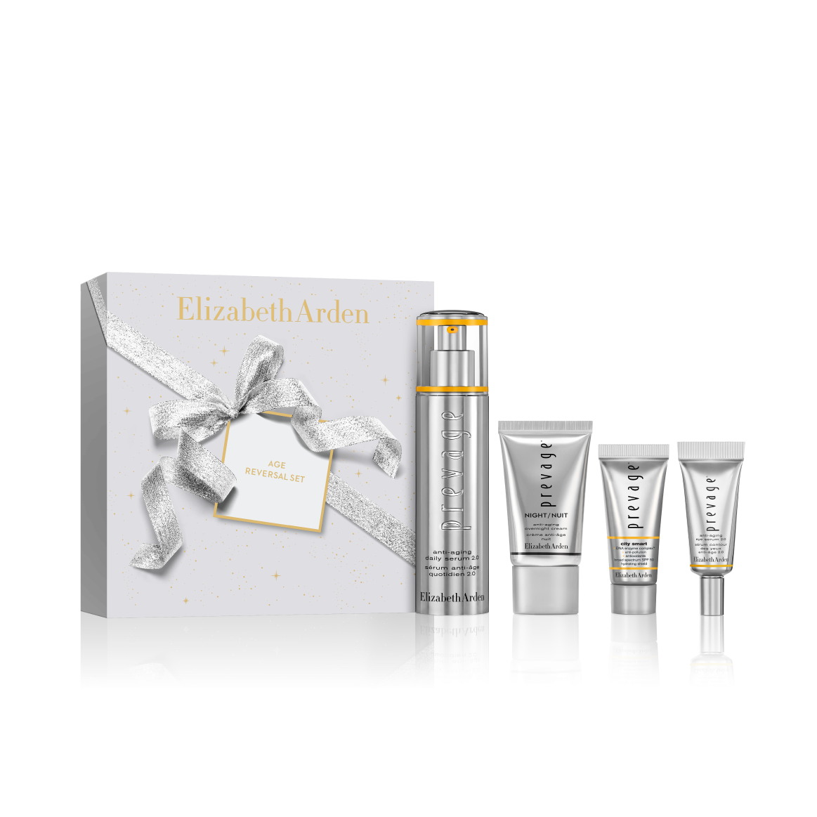 Elizabeth Arden Prevage skincare set with a gift box