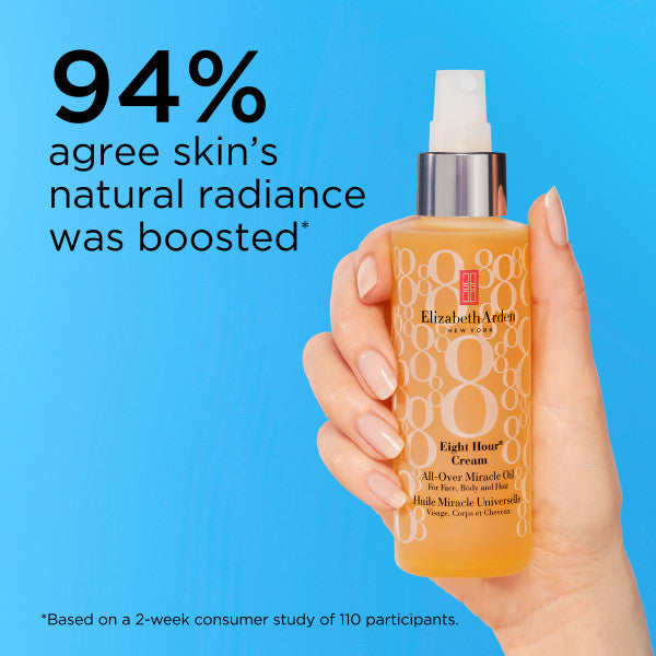 94% agree skin's natural radiance was boosted* *Based on a 2-week consumer study of 110 participants.