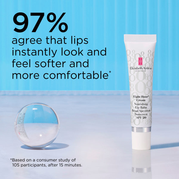 97% agree that lips instantly look and feel softer and more comfortable* *Based on a consumer study of 105 participants, after 15 minutes.