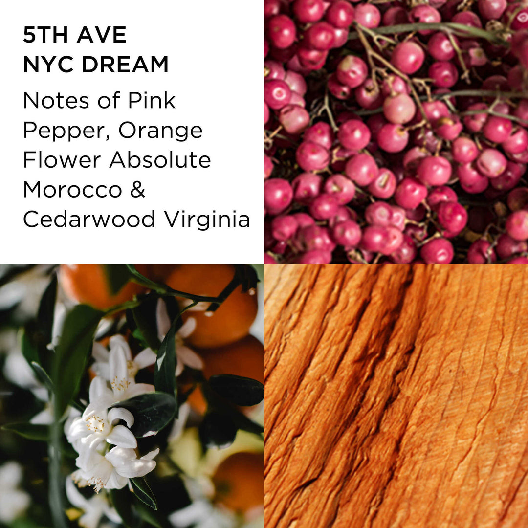 Ingredients-Notes of Pink Pepper, Orange Flower Absolute Morocco and Cedarwood Virginia