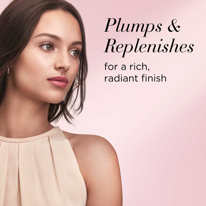 Plumps and replenishes for a rich, radiant finish