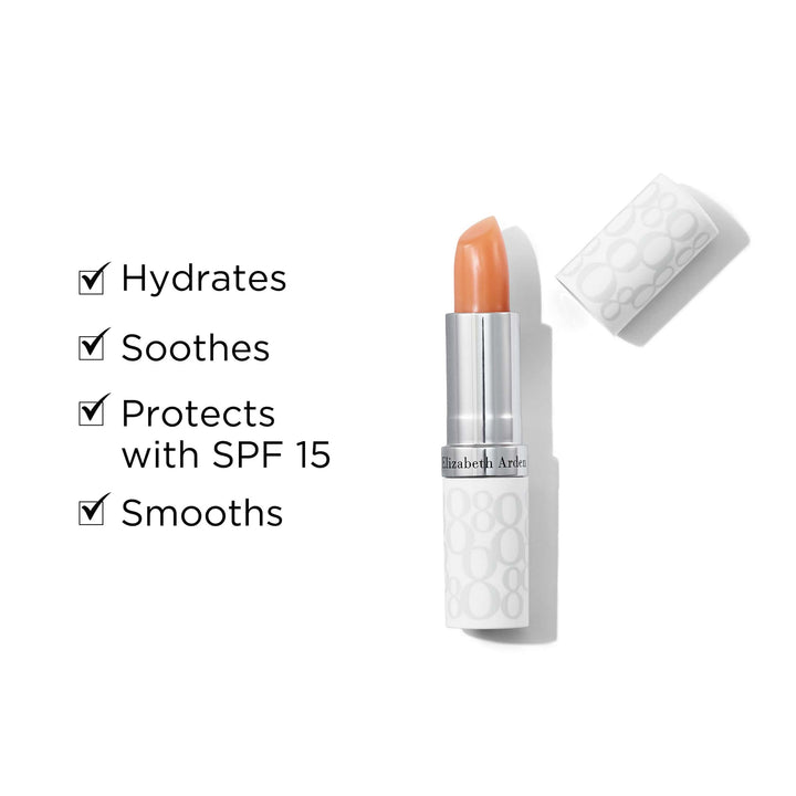 Lip protectant- hydrates, soothes, protects with SPF15, smooths