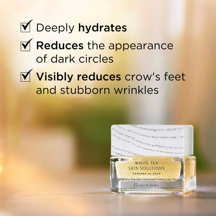 Benefits- Deeply hydrates, reduces the appearance of dark circles, visibly reduces crow's feet and stubborn wrinkles