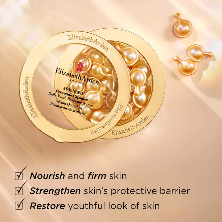 Nourish and firm skin, Strengthen skin's protective barrier, restore youthful look of skin