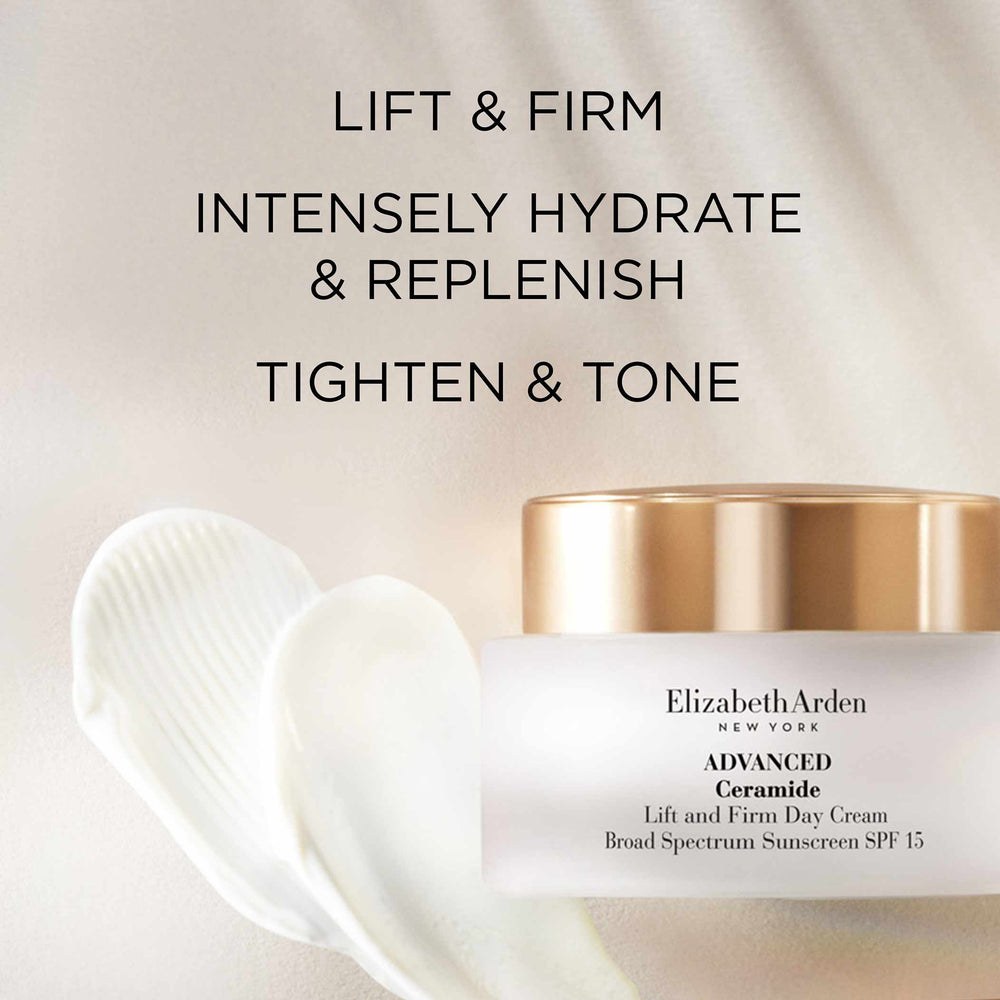 Lift and firm, intensely hydrate and replenish, tighten and tone