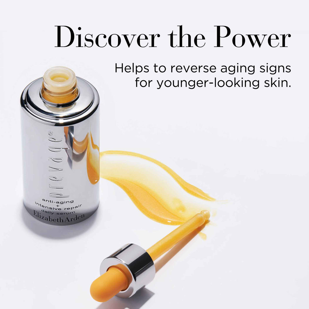 Discover the power. Helps to reverse aging signs for younger-looking skin