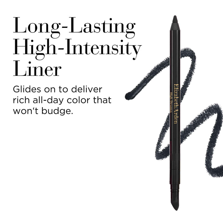 Long lasting high intensity liner. Glides on to deliver rich all-day color that won't budge