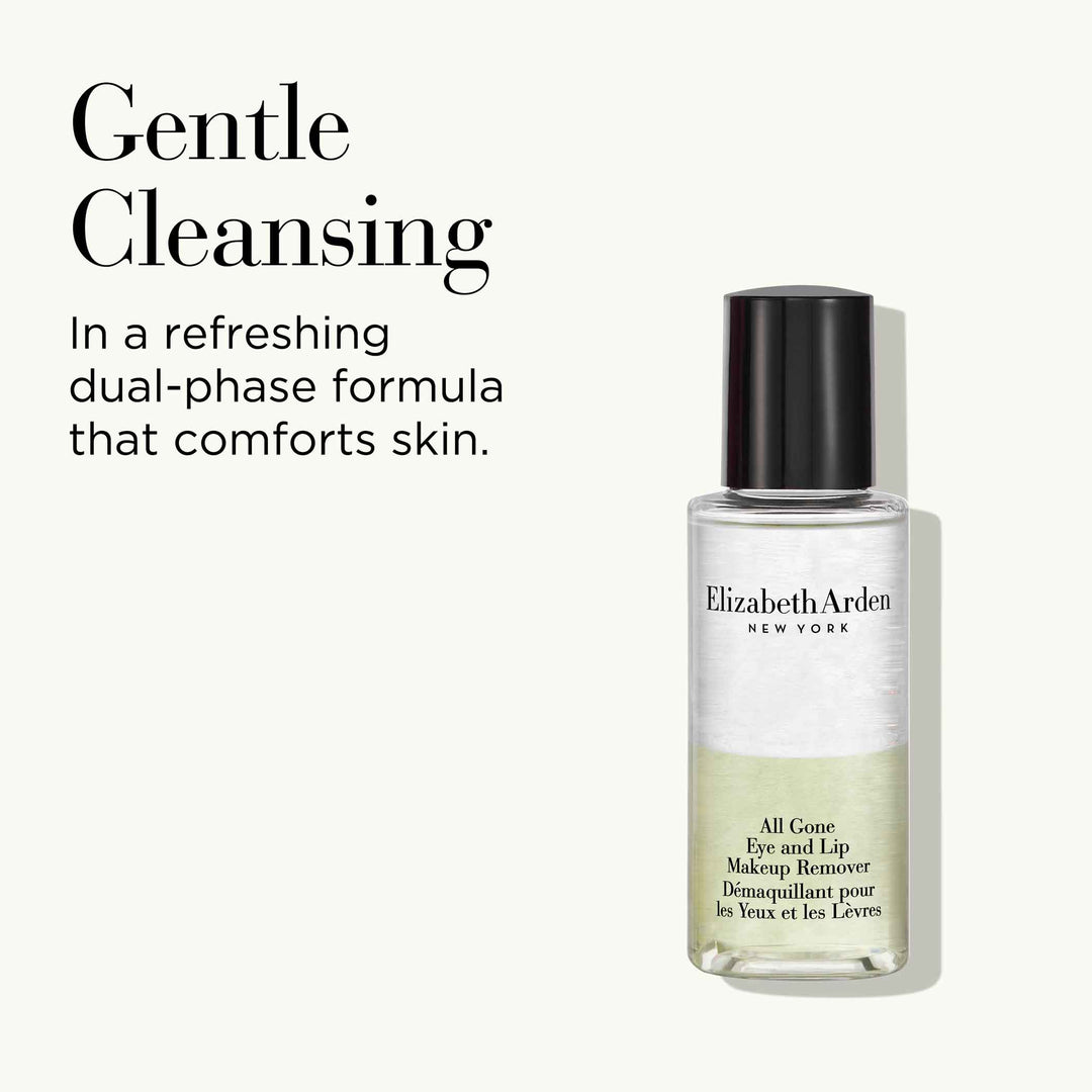 Gentle Cleansing. In a refreshing dual-phase formula that comforts skin