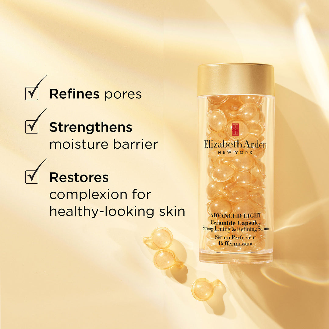 Refines pores, strengthens moisture barrier and restores complexion for healthy-looking skin