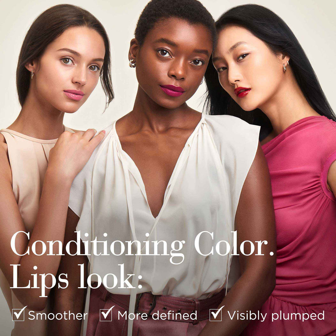 Conditioning Color. Lips look smoother, more defined and visibly plumped