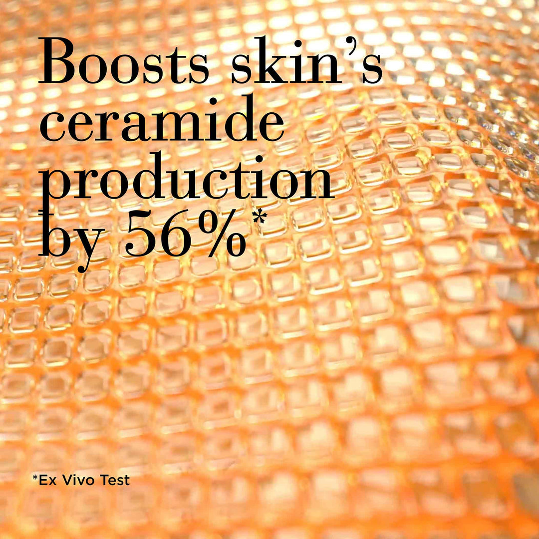 Boosts skin's ceramide production by 56**Ex Vivo Test