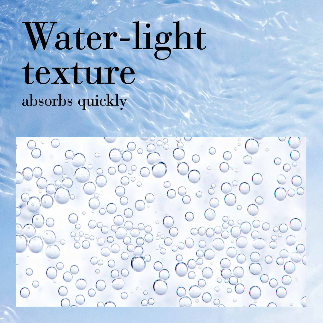 Water-light texture absorbs quickly