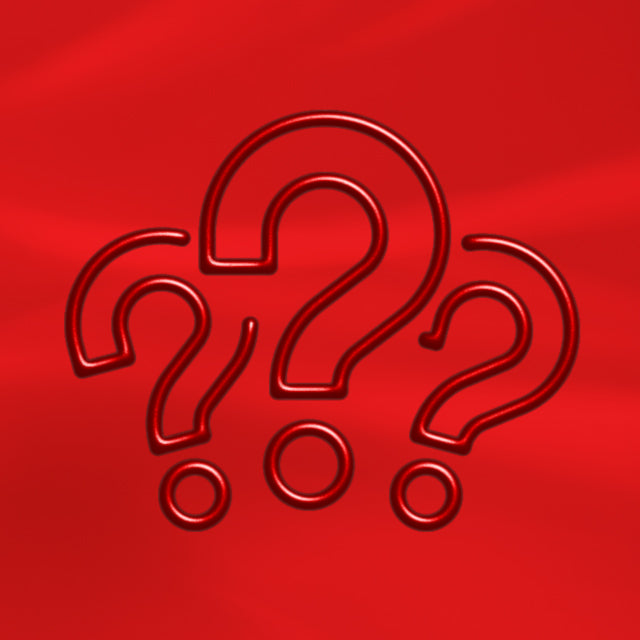 3 questions marks on red background to represent quiz