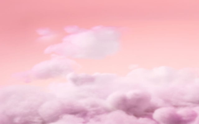 Pink Clouds Background
