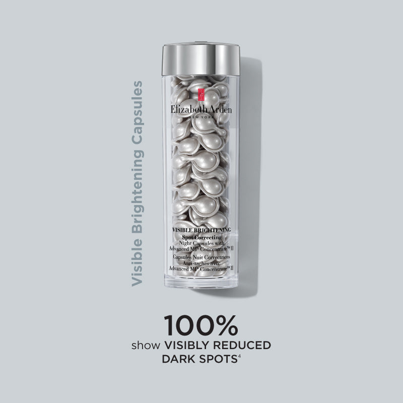 Visible Brightening Capsules — 100% show visibly reduced dark spots (disclaimer 4)