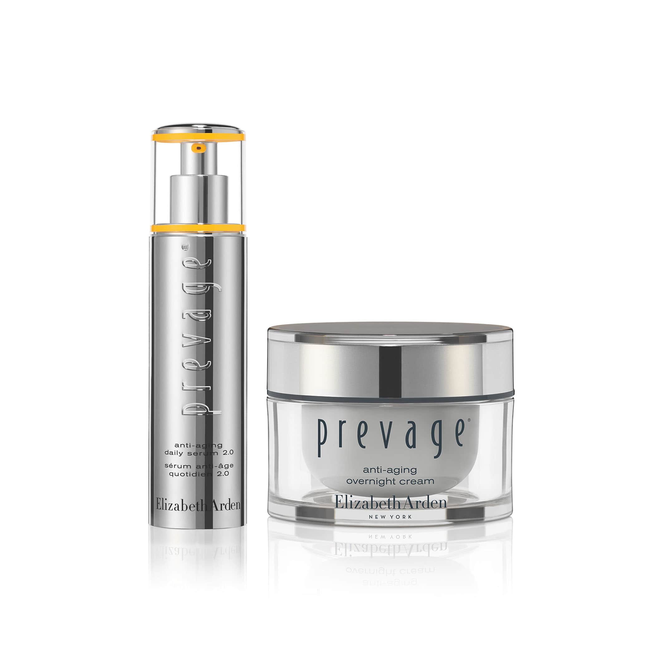 PREVAGE® Anti-Aging Daily Serum 2.0 and Overnight Cream