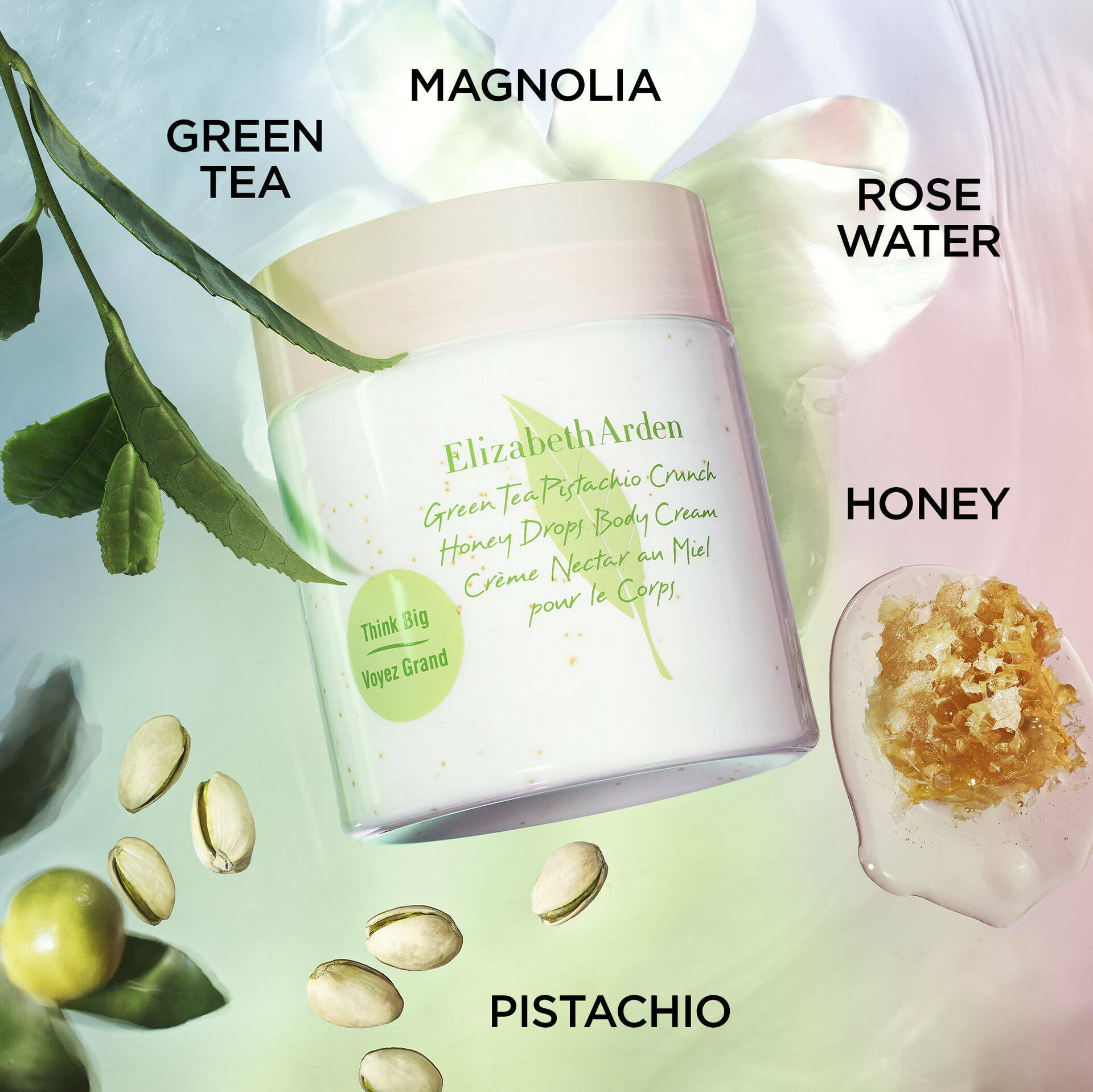 Green Tea Pistachio Crunch Honey Drops Body Cream – Elizabeth Arden