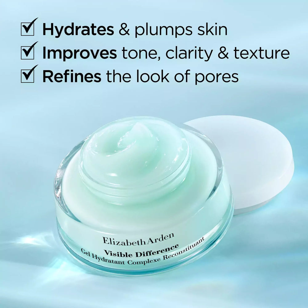 Hydrates and plumps skin, improves tone, clarity and texture, refines the look of pores