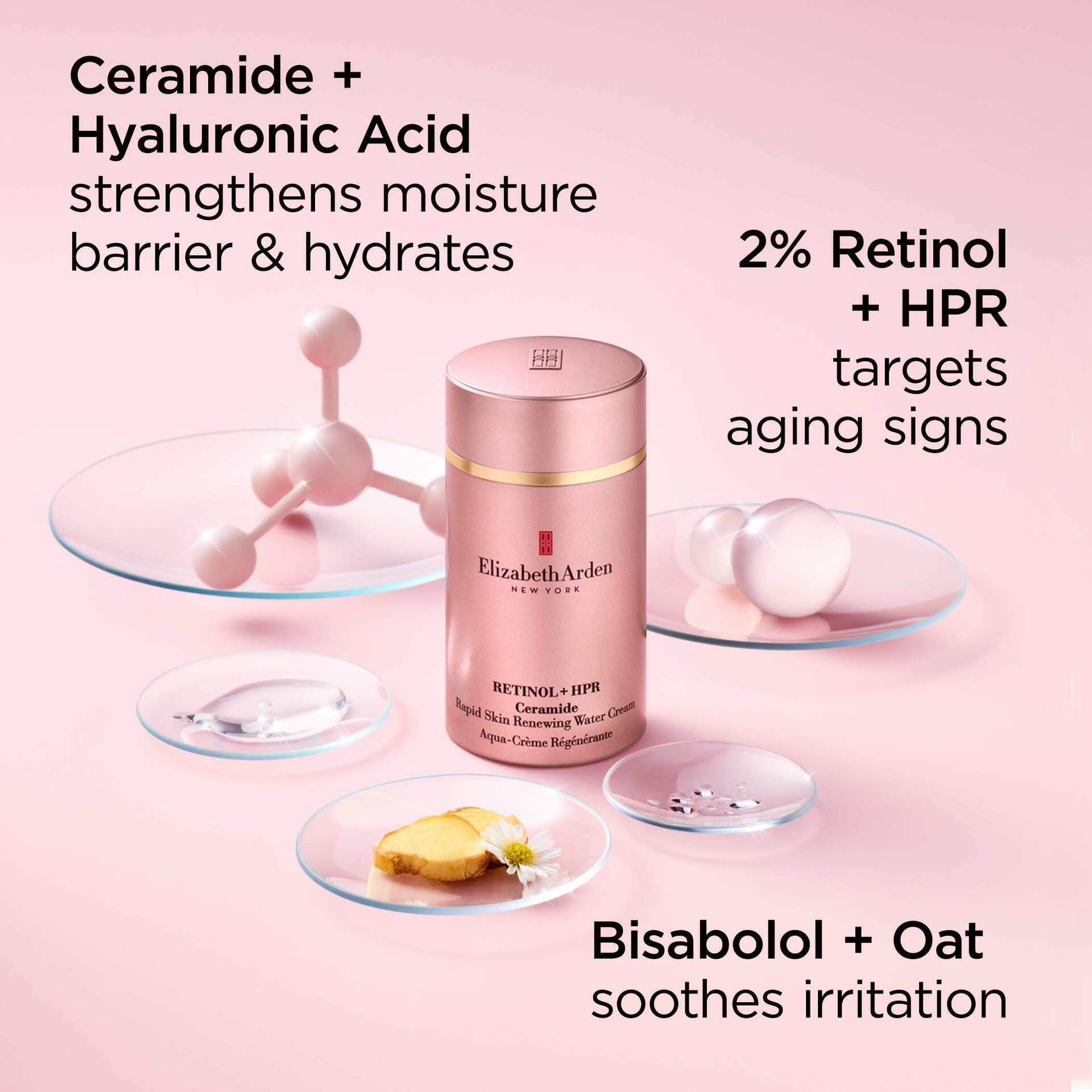Gentle Retinol + HPR Ceramide Water Cream | Elizabeth Arden