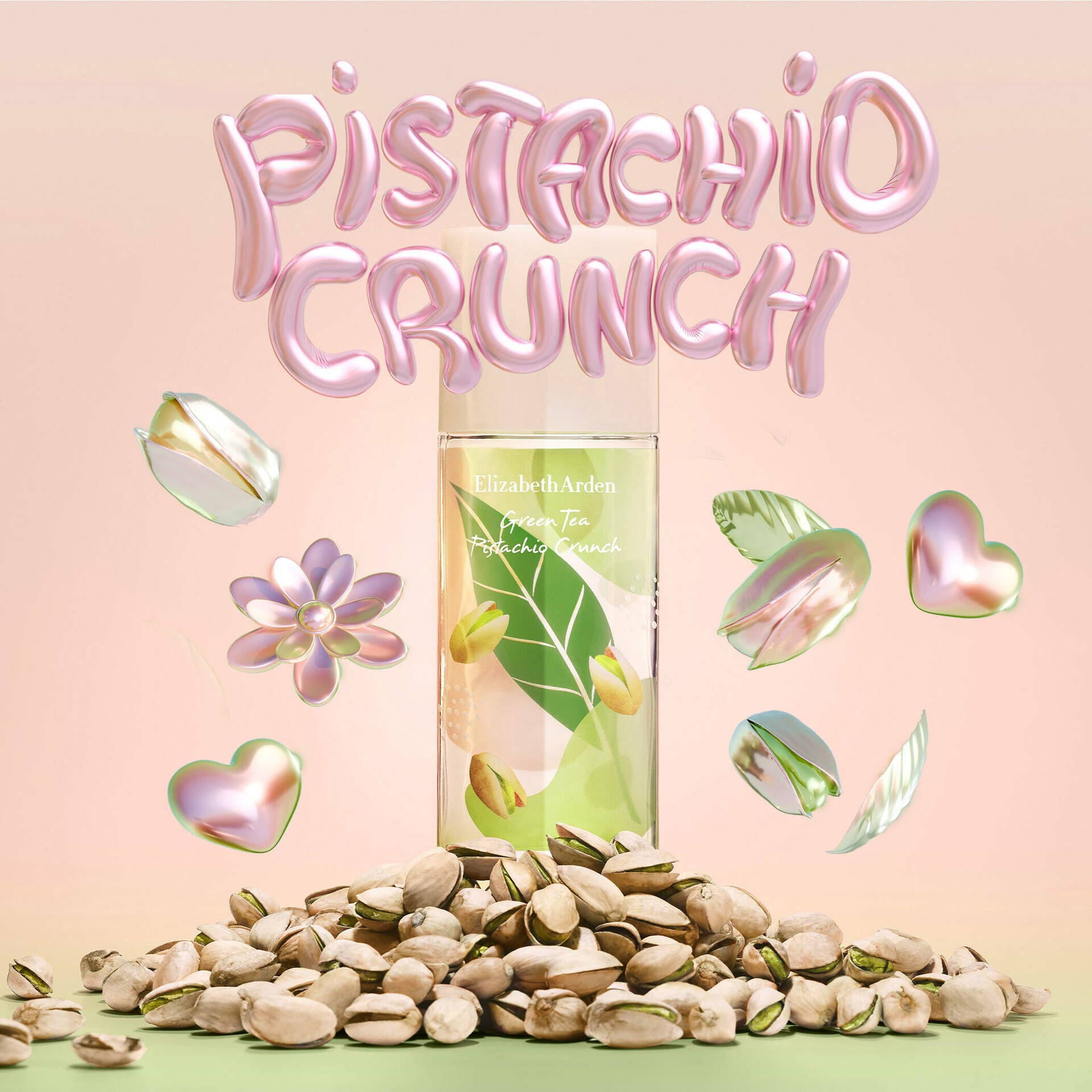 香水(女性用) Elizabeth Arden Pistachio Crunch 100ml Green Tea Pistachio Crunch Eau de Toilette Fragrance