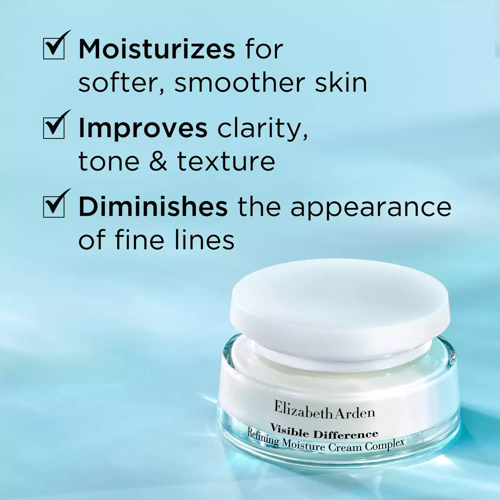 Moisturizes for softer, smoother skin. Improves clarity, tone and texture. Diminishes the appearance of fine lines.