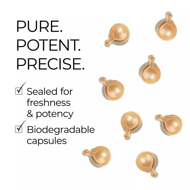 Advanced Ceramide Capsules is pure, potent, and precise. It is sealed for freshness and potency. They are also biodegradable capsules.