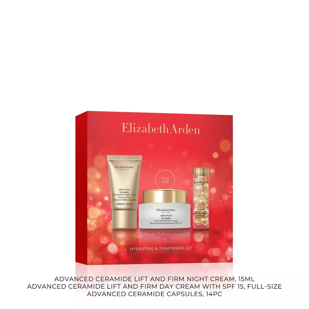 Forever Ceramide Lift and Firm 3-Piece Gift Set with inclusions