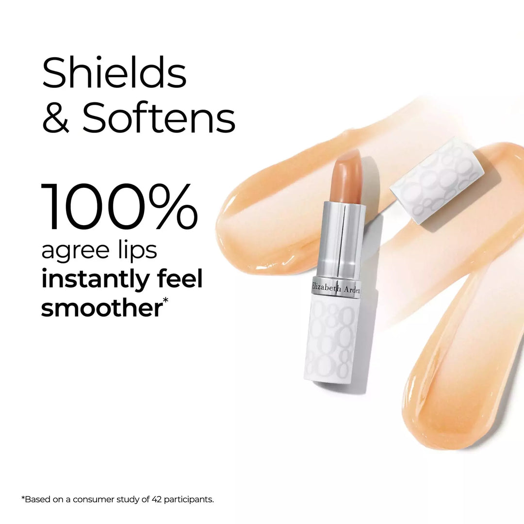 Lip Protectant shields and softens. 100% agree lips instantly feel smoother* *Based on a consumer study of 42 partipants