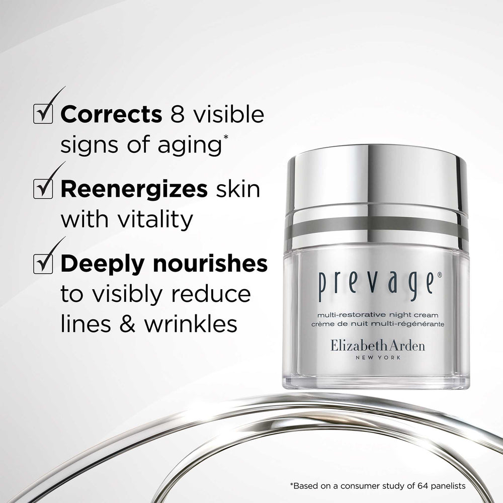 Key Benefits: Corrects 8 visible signs of aging*, reenergizes skin with vitality, deeply nourishes to visibly reduce lines and wrinkles. *Based on a consumer study of 64 panelists.