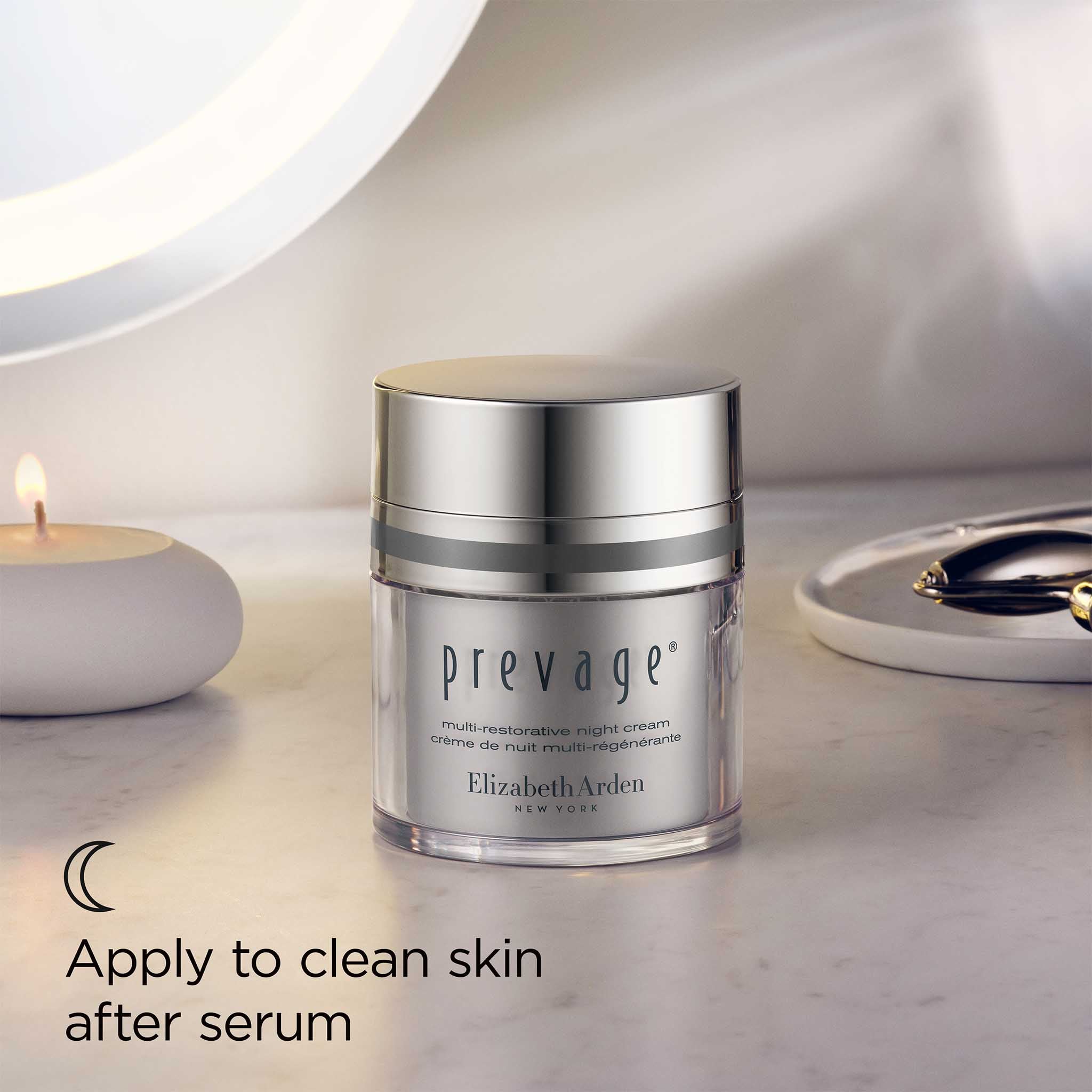 Anti-Aging Night Cream – PREVAGE® Overnight Repair Moisturizer