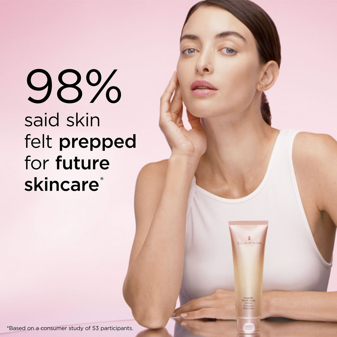 98% said skin felt prepped for future skincare* *Based on a consumer study of 53 participants