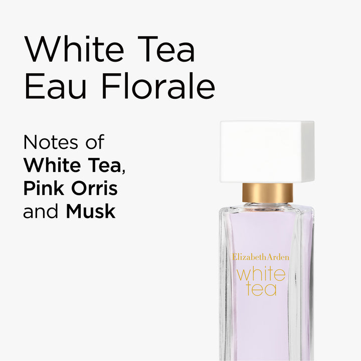 White Tea Eau Florale has notes of white tea, pink orris and musk