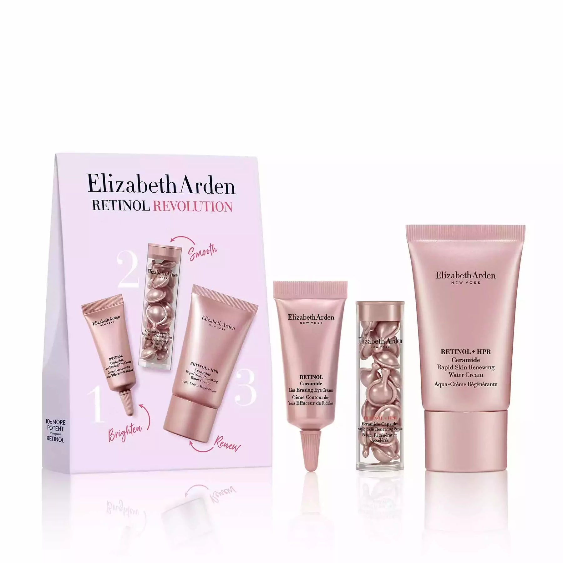 Retinol Cream 6個セット Retinol Revolution 3-Piece Starter Retinol Travel Set | Elizabeth