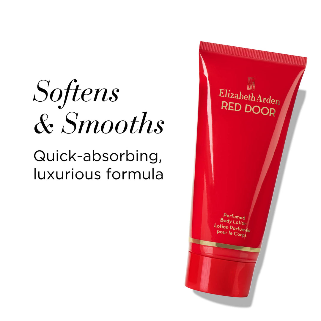 Softens and smooths. Quick-absorbing luxurious formula
