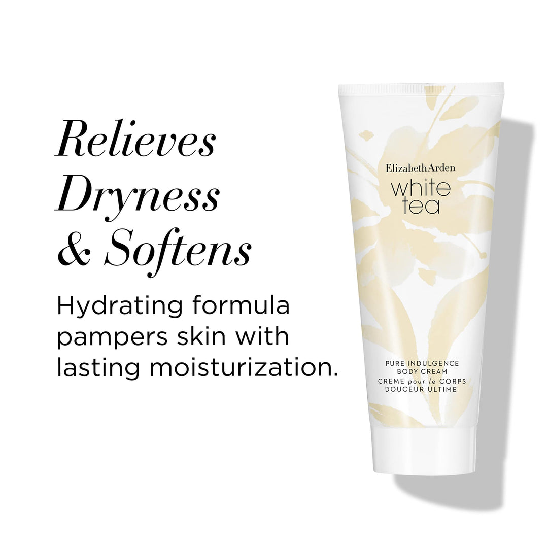 Relieves Dryness and Softens. Hydrating formula pampers skin with lasting moisturization